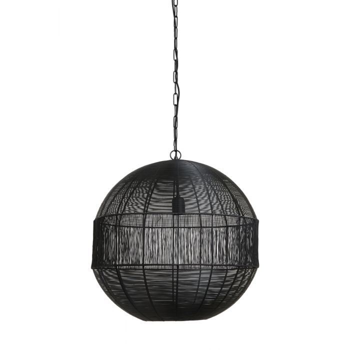 Hanglamp Ã˜55x56 cm Pilka mat zwart