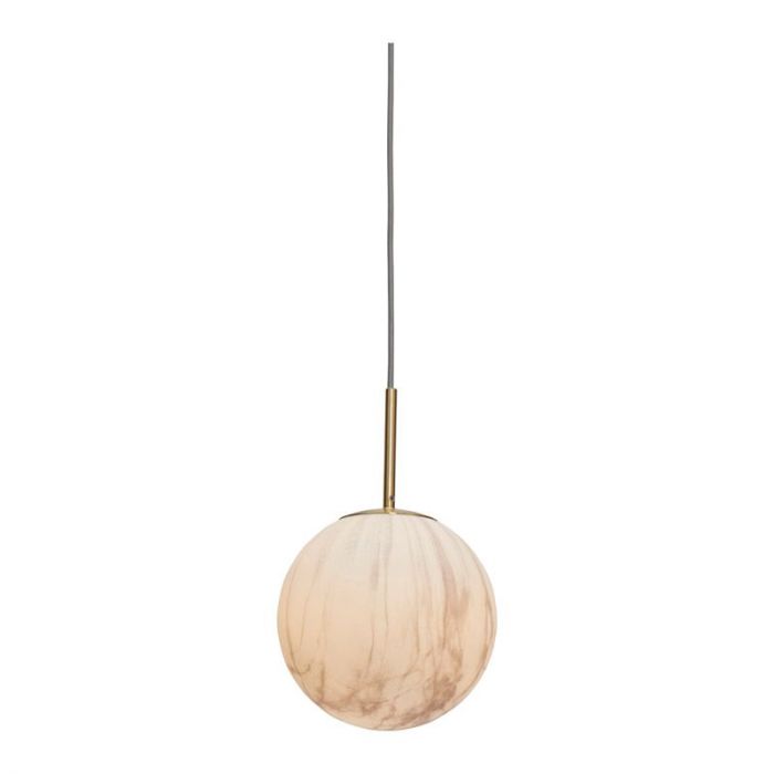 Hanglamp Carrara marmer/goud medium S-MODEL