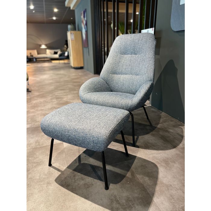 Fauteuil 4581 met voetenbank 