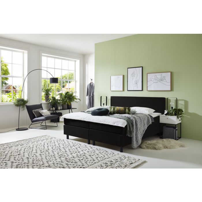 Boxspring Scandi Budget 140x200 zwart