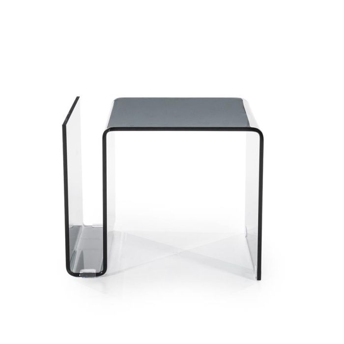 Sidetable Shadow - Grey - glas