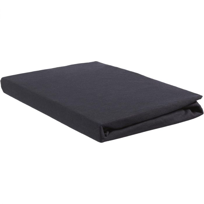 Hoeslaken Jersey Splittopper Navy 180x200/220