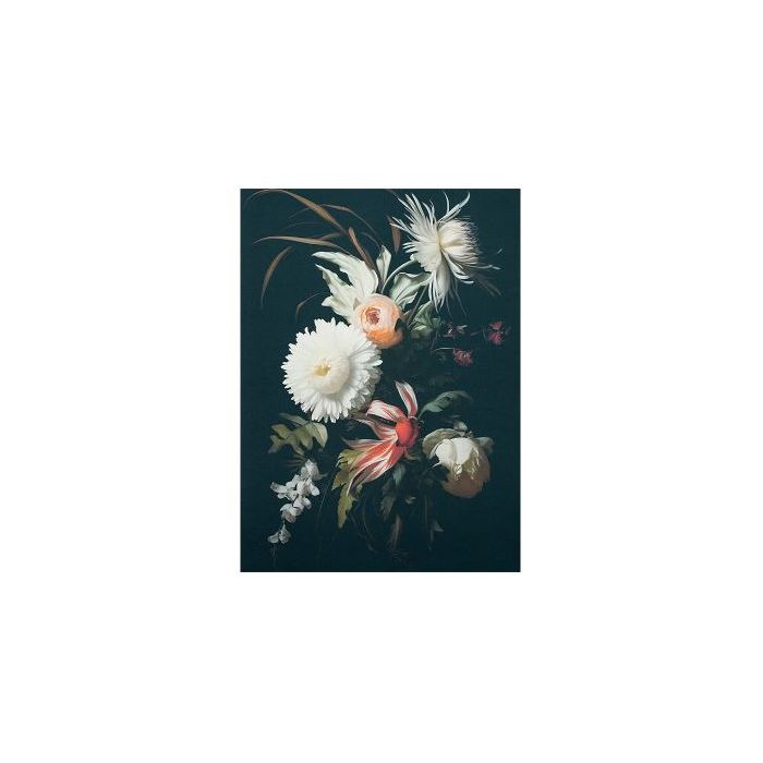 Wanddoek Flower selection - Large incl. frame - 145x190cm