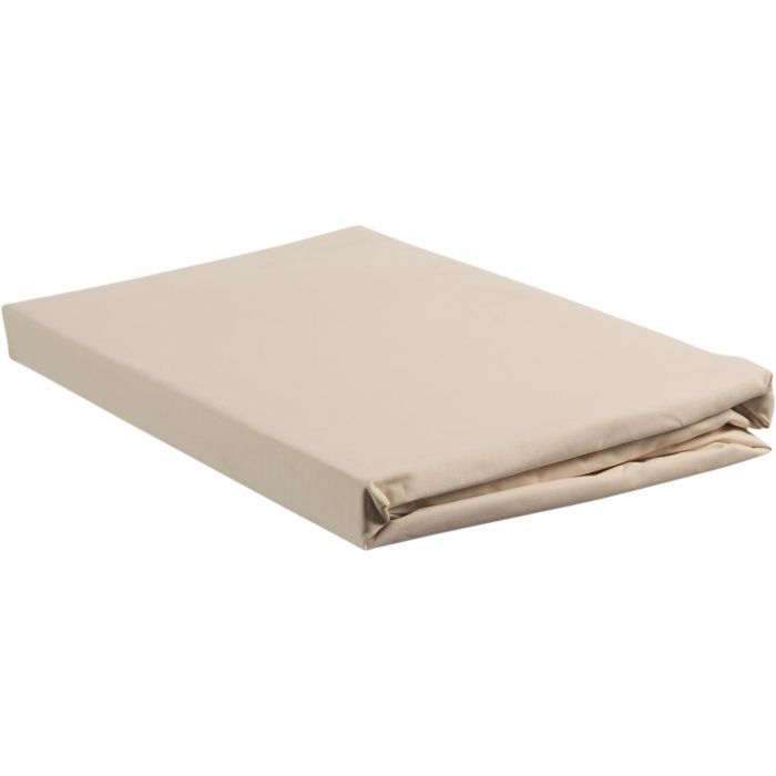 Hoeslaken Percale Natural 180x210/220