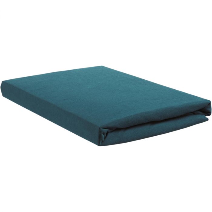 Hoeslaken Jersey Splittopper Sea Green 140x200/220